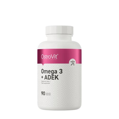 OstroVit Omega 3 + ADEK  - Omega 3 + ADEK  (90 Kapsla)