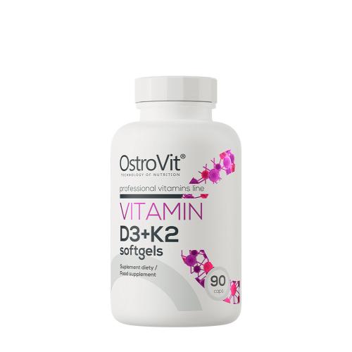 OstroVit Vitamin D3 + K2 - Vitamin D3 + K2 (90 Kapsla)