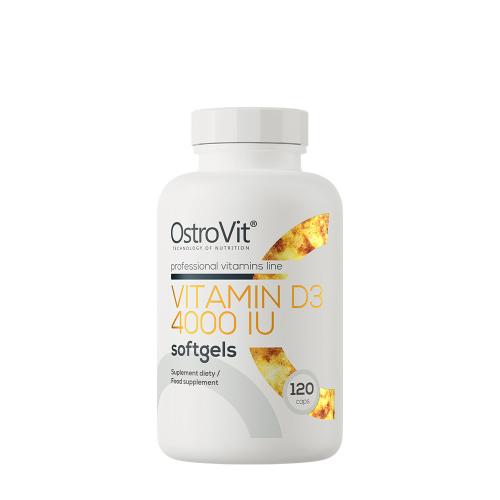 OstroVit Vitamin D3 4000 IU - Vitamin D3 4000 IU (120 Kapsla)