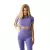 OstroVit Seamless Short-Sleeve Crop Top (M, Nachový)