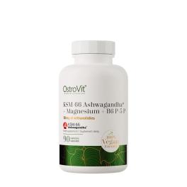   OstroVit KSM-66 Ashwagandha® + Magnesium + B6 P-5-P (90 Veg Kapsla)