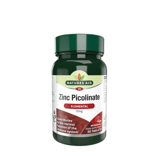 Natures Aid Pikolinát zinečnatý 15 mg  (30 Tableta)