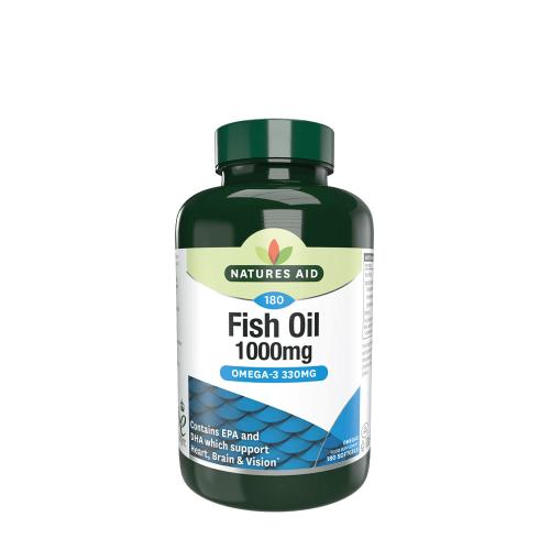 Natures Aid Rybí olej 1000 mg - Fish Oil 1000 mg (90 Měkká kapsla)