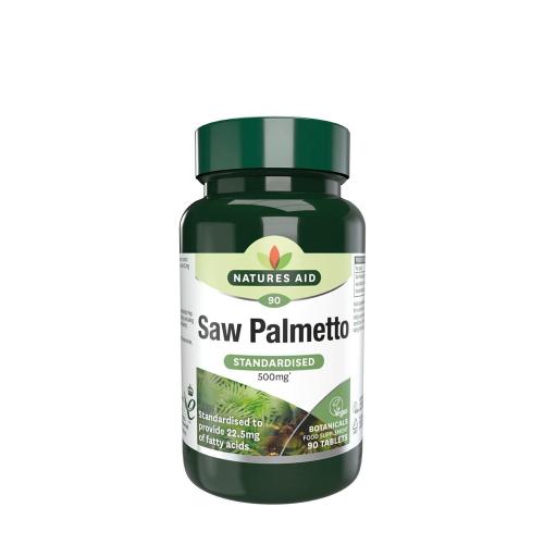Natures Aid Saw Palmetto standardizovaný 500 mg  (90 Tableta)