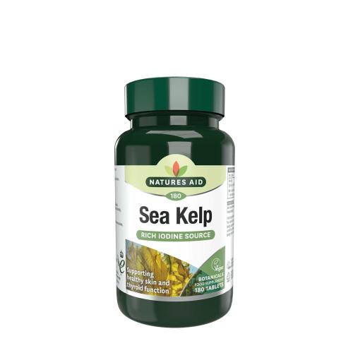 Natures Aid Mořské řasy - Sea Kelp (180 Tableta)
