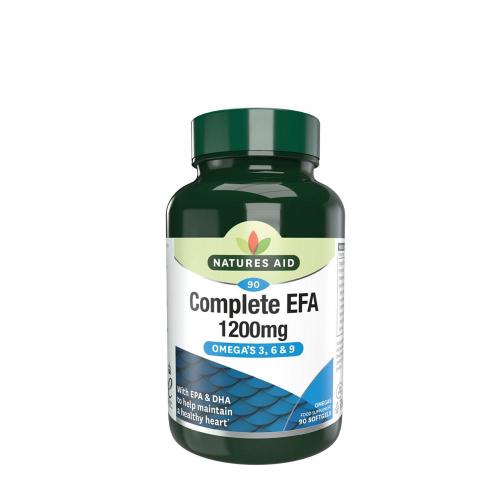 Natures Aid Kompletní EFA 1200 mg (Omega 3, 6 + 9)  (90 Měkká kapsla)