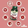 Natures Aid Žvýkací vápník 400 mg + vitamin D  (60 Tableta)