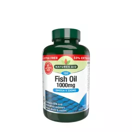   Natures Aid Rybí olej 1000 mg - Fish Oil 1000mg (120 Měkká kapsla)