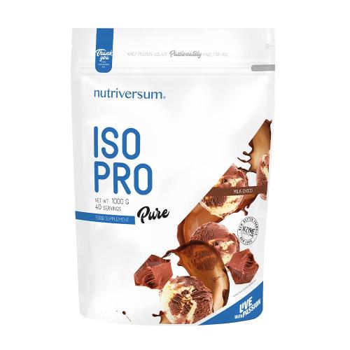 Nutriversum ISO PRO - PURE  (1000 g, Čokoládové mléko)