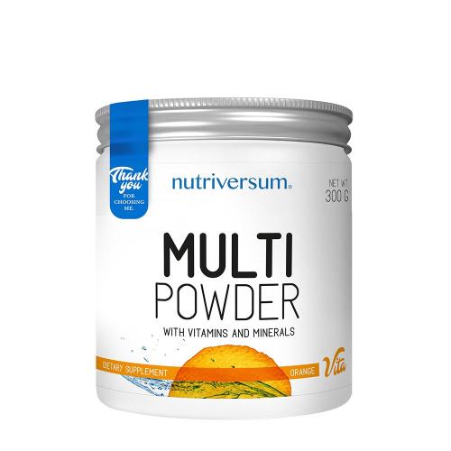 Nutriversum Multi Powder - VITA  (300 g, Pomeranč)