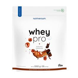   Nutriversum Whey Pro  (1000 g, Čokoláda a lískové oříšky)