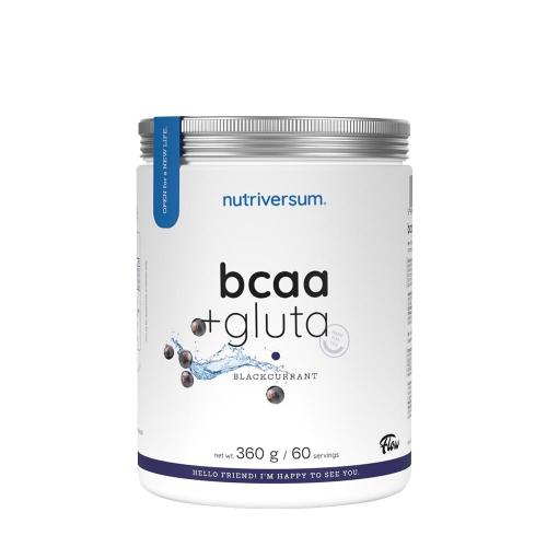 Nutriversum BCAA + GLUTA   (360 g, Černý rybíz)