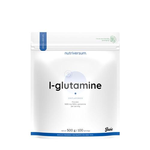 Nutriversum 100% L-glutamin  (500 g, Bez příchutě)