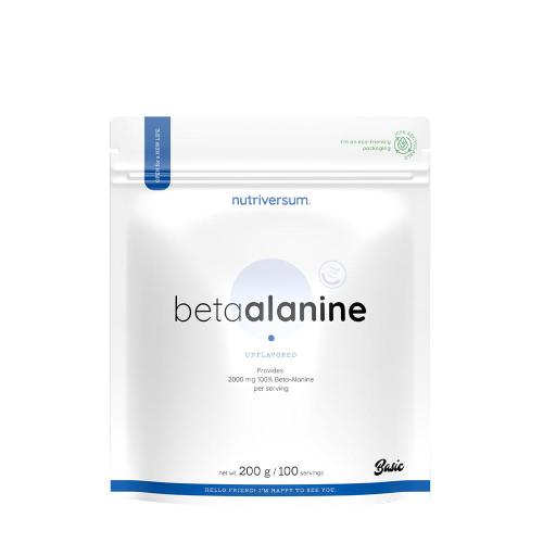 Nutriversum Beta alanin - Beta Alanine (200 g, Bez příchutě)