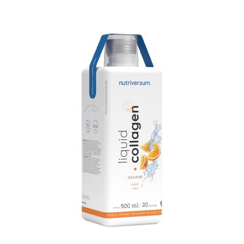 Nutriversum Tekutý kolagen 10.000 mg bez cukru  - Liquid Collagen 10.000 Mg Sugar Free  (500 ml, Pomeranč)