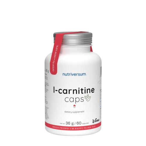 Nutriversum L-Carnitine kapsle  - L-Carnitine caps  (60 Kapsla)