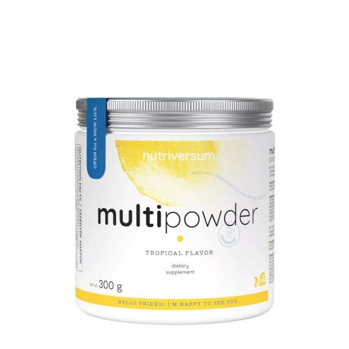 Nutriversum Multi Powder - Multi Powder (300 g, Tropické)