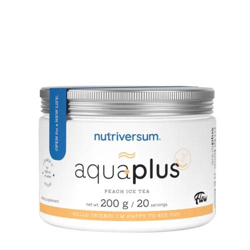Nutriversum Aqua Plus - FLOW - Aqua Plus - FLOW (200 g, Broskvový ledový čaj)