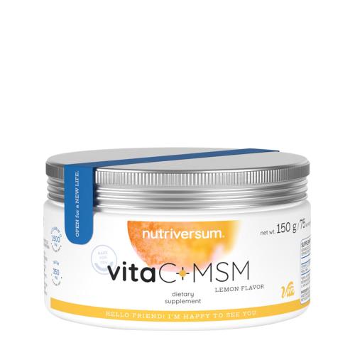 Nutriversum Vita C+MSM - VITA - Vita C+MSM - VITA (150 g, Bez příchutě)