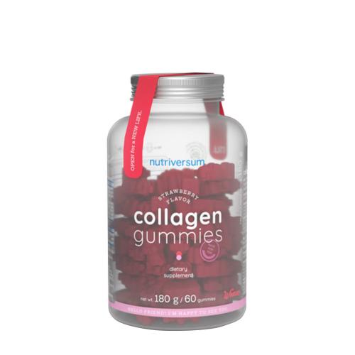 Nutriversum Kolagenové gumové bonbóny - WOMAN - Collagen Gummies - WOMAN (60 Gumový cukr, Jahoda)