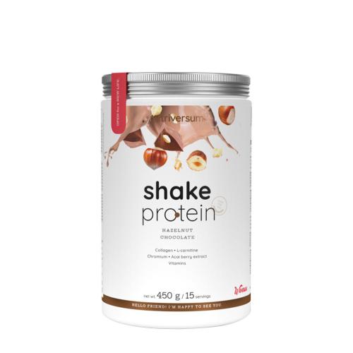 Nutriversum Proteinový koktejl - ŽENY - Shake Protein - WOMEN (450 g, Oříšková čokoláda)