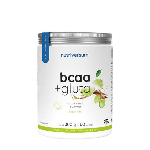 Nutriversum BCAA + GLUTA Sugar Free (360 g, Limetka a Cola)