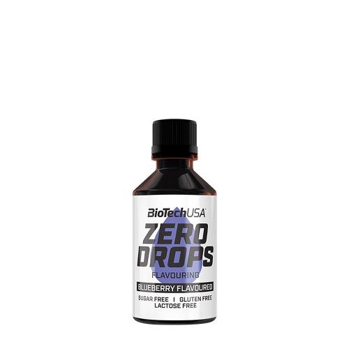 BioTechUSA Zero Drops  (50 ml, Borůvka)