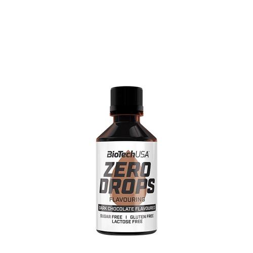 BioTechUSA Zero Drops  (50 ml, Hořká čokoláda)