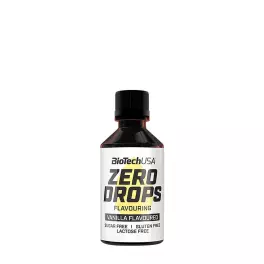 BioTechUSA Zero Drops  (50 ml, Vanilka)