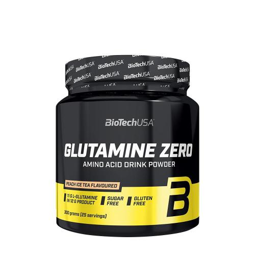 BioTechUSA Glutamín Zero (300 g, Broskvový ledový čaj)