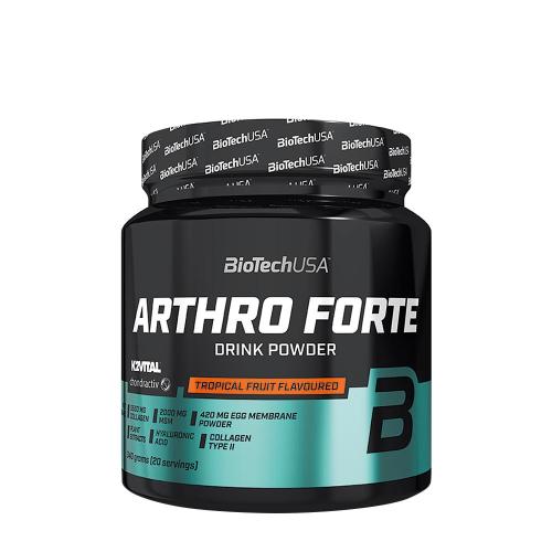 BioTechUSA Arthro Forte nápoj v prášku (340 g, Tropické ovoce)