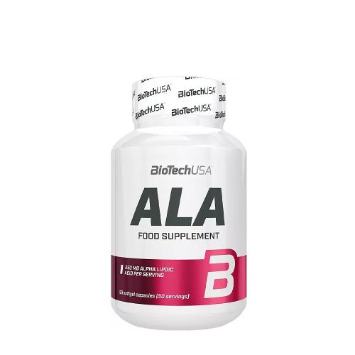 BioTechUSA ALA - 250 mg kyseliny alfa-lipoové  (50 Kapsla)