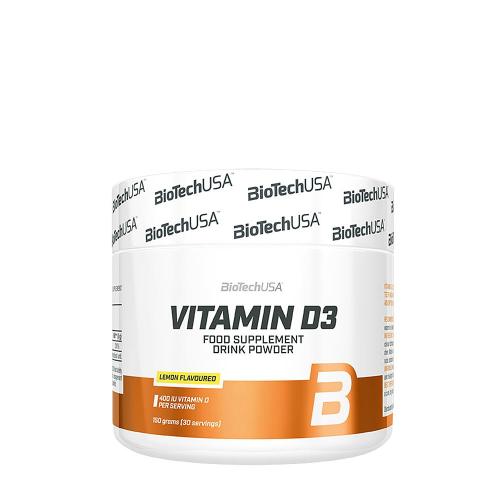 BioTechUSA Vitamin D3 v prášku  (150 g, Citron)