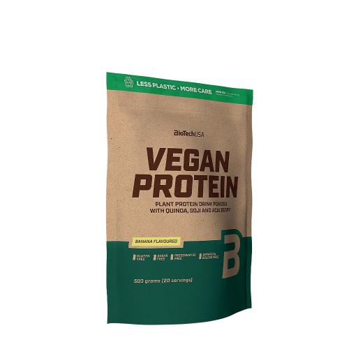 BioTechUSA Veganské bílkoviny  (500 g, Banán)