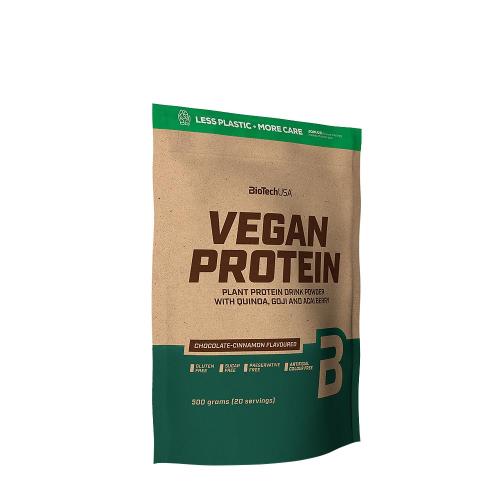 BioTechUSA Veganské bílkoviny  (500 g, Čokoláda skořice)