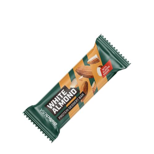 BioTechUSA Proteinová dezertní tyčinka - Protein Dessert Bar (50 g, White Almond)