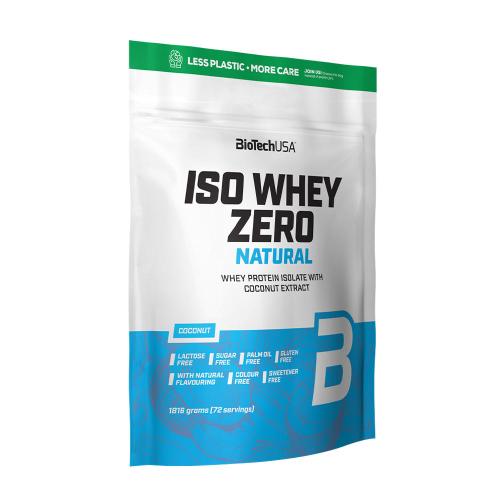 BioTechUSA Iso Whey Zero Natural  - Iso Whey Zero Natural  (1816 g, Kokos)