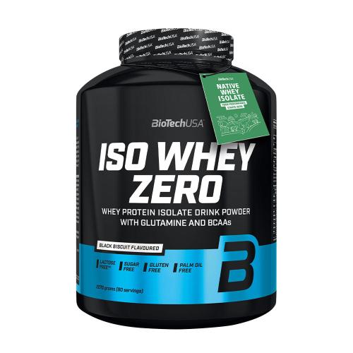 BioTechUSA Iso Whey Zero  - Iso Whey Zero  (2270 g, Black Biscuit)