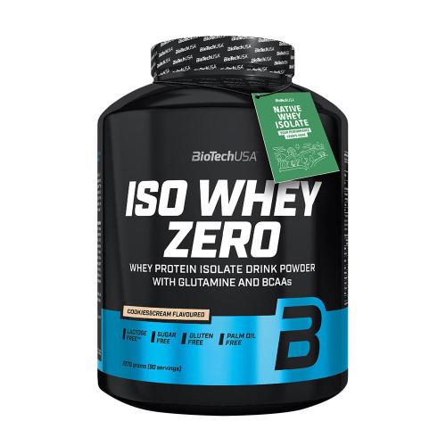 BioTechUSA Iso Whey Zero  - Iso Whey Zero  (2270 g, Čokoládové sušenky a krém)