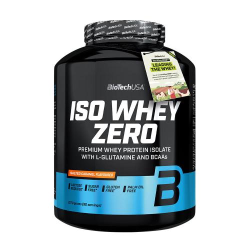 BioTechUSA Iso Whey Zero  (2270 g, Slaný karamel)