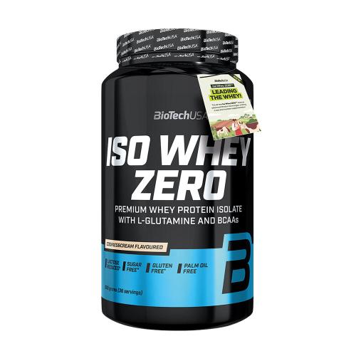 BioTechUSA Iso Whey Zero  (908 g, Čokoládové sušenky a krém)