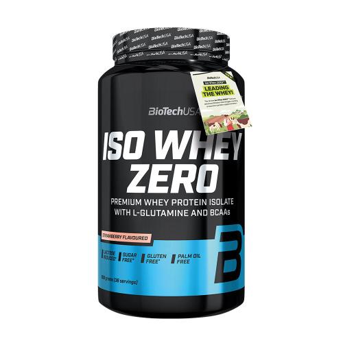 BioTechUSA Iso Whey Zero  (908 g, Jahoda)