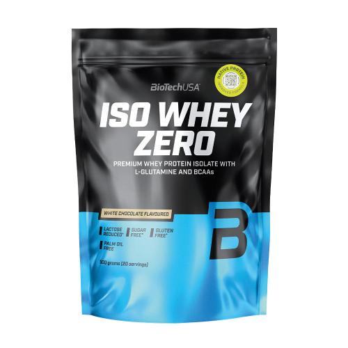 BioTechUSA Iso Whey Zero  (500 g, Bílá čokoláda)