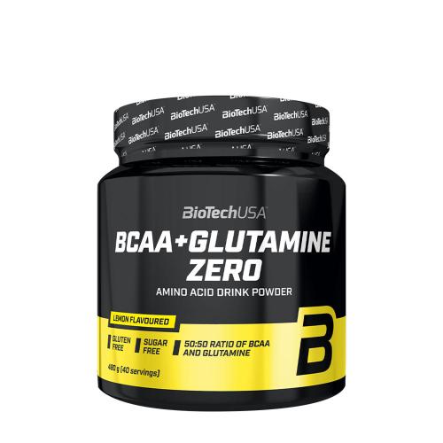 BioTechUSA BCAA+Glutamine Zero  (480 g, Citron)