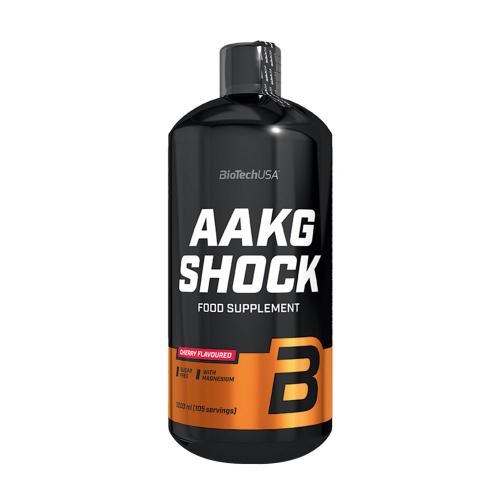 BioTechUSA AAKG Shock (1000 ml, Třešeň)