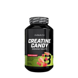   BioTechUSA Creatine Candy (240 žvýkacích tablet, Červené ovoce)