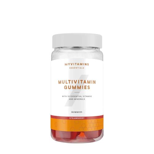 Myprotein Myvitamins Multivitamínové žvýkačky - Myvitamins Multivitamin Gummies (60 Gumový cukr, Jahoda)