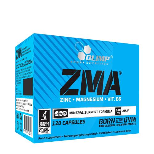 Olimp Sport ZMA - zinek, hořčík, vitamin B6 - ZMA - Zinc, Magnesium, Vitamin B6 (120 Kapsla)