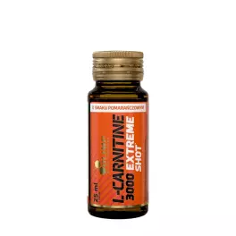   Olimp Sport L-Carnitine 3000 Extreme Shot Glass (25 ml, Pomeranč)