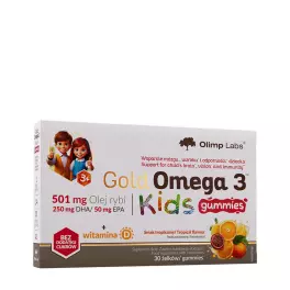   Olimp Labs Gold Omega 3 Kids Gummies (30 Gumový cukr, Tropické)